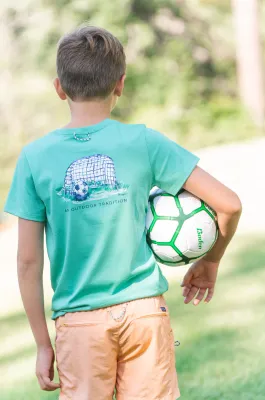 Soccer Goal SS Cotton Tee