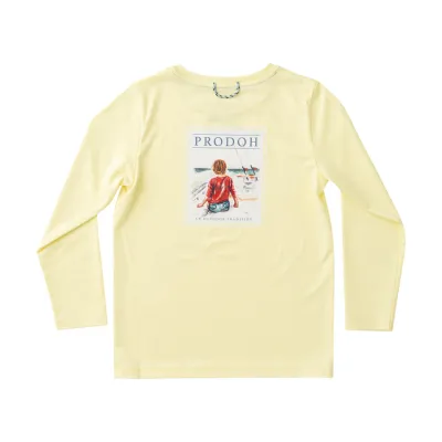 Fishing Boy LS Perf Tee