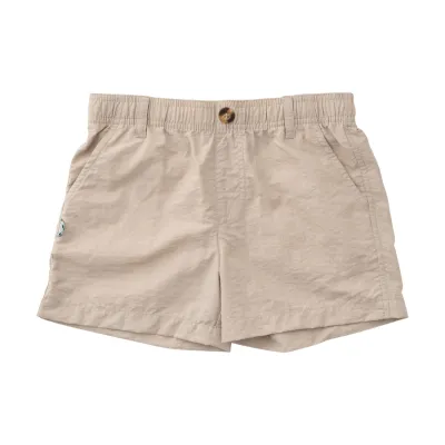 Summer Khaki Outrigger Perf Shorts