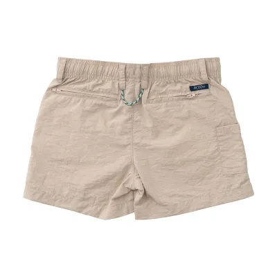 Summer Khaki Outrigger Perf Shorts