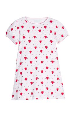 Strawberries Printed Tshirt Dress