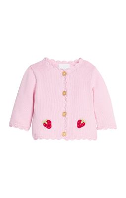 Strawberry Crochet Cardigan