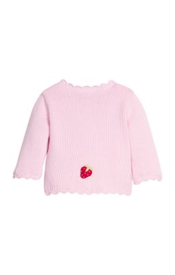 Strawberry Crochet Cardigan