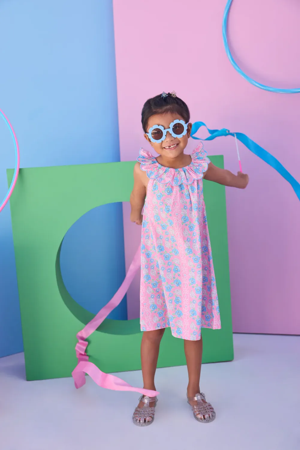 Spring Marguerite Floral Flora Dress