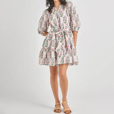 Bellavista Blooms Ric Rac Shell Top