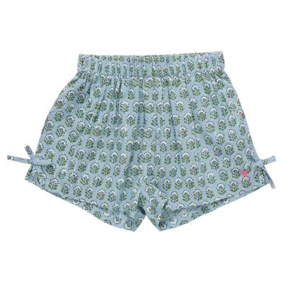 Blue Prairie Block Print Kamari Set