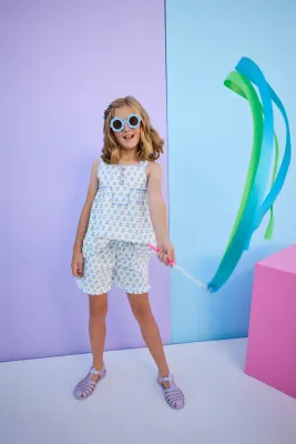 Blue Tulip Keystone Ruffle Set