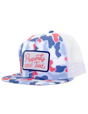 Sportsmam Trucker Hat Americana Camo