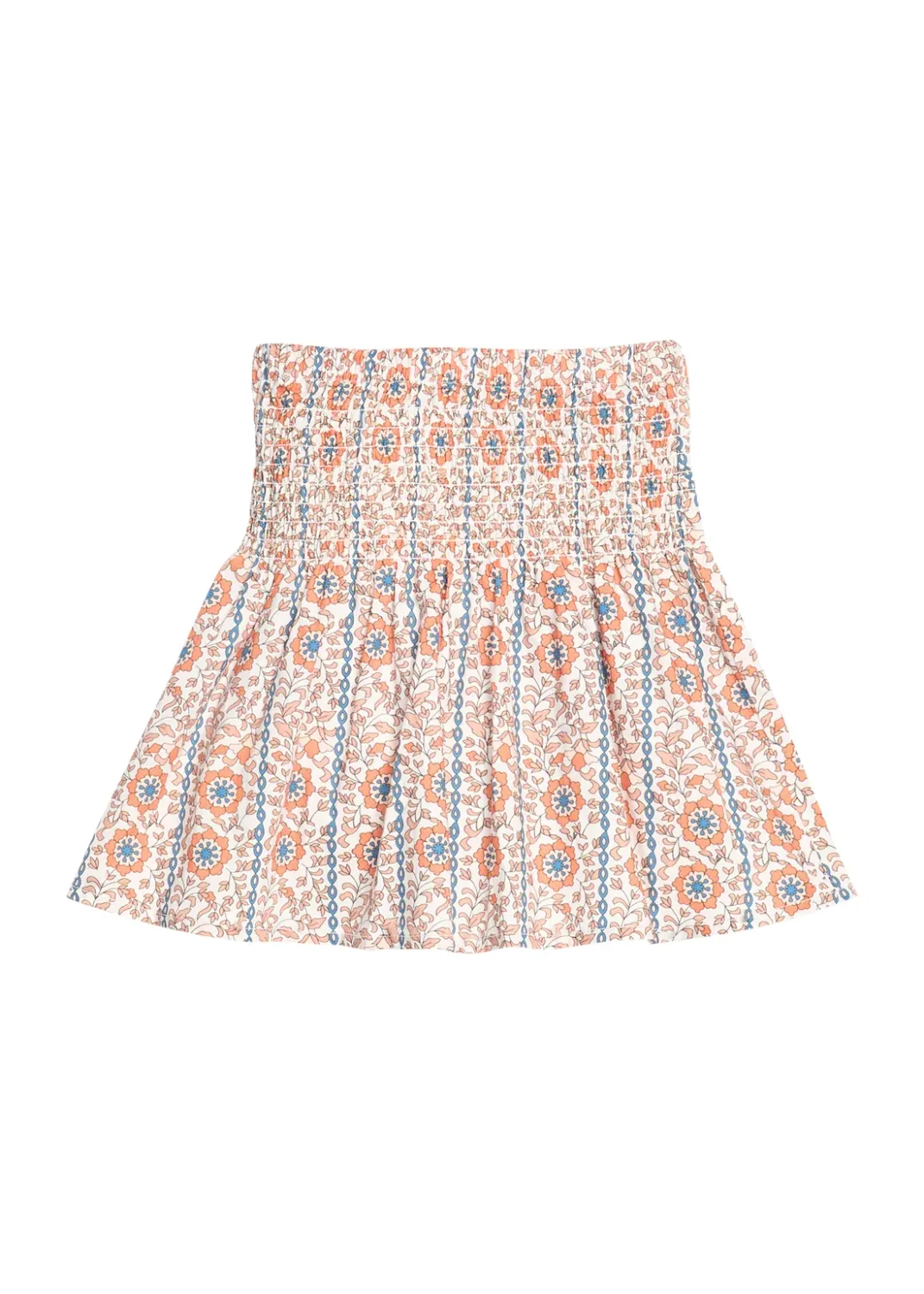 Shirred Circle Skirt