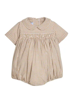 Khaki Gingham Barrington Bubble