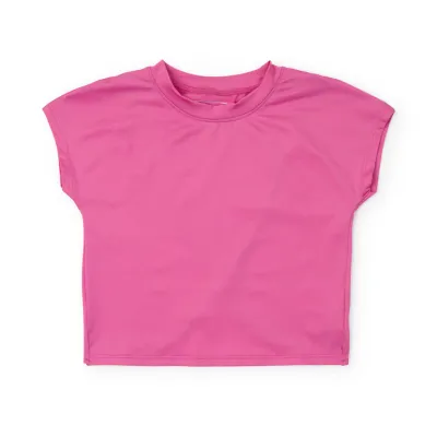 Sloane SS Hot Pink Performance Top