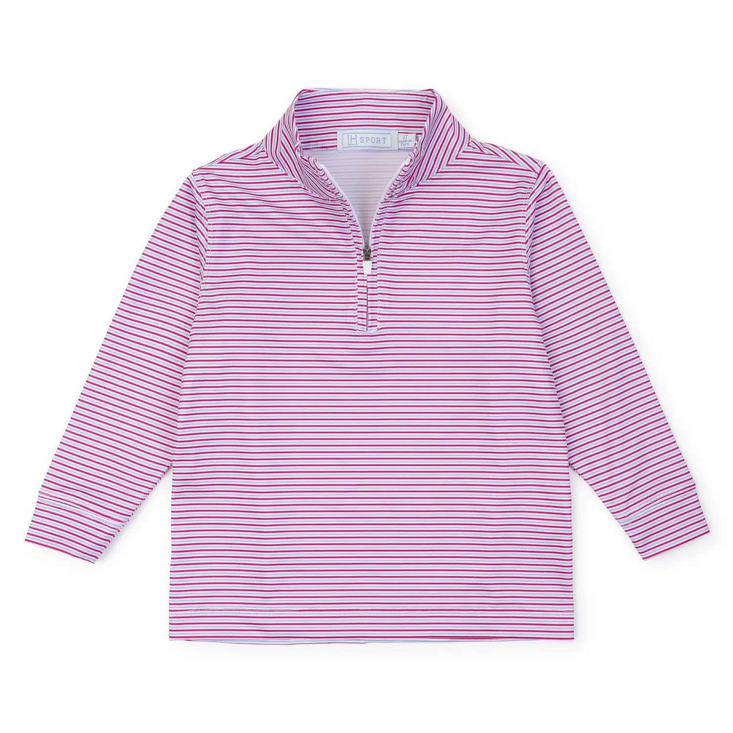 Sam Performance Pullover Club Stripe Blue