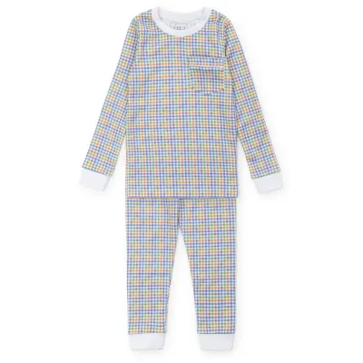 Bradford Boys Pajama Set Harvest Gingham