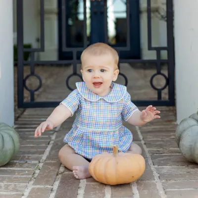 Palmer Boys Bubble Harvest Gingham