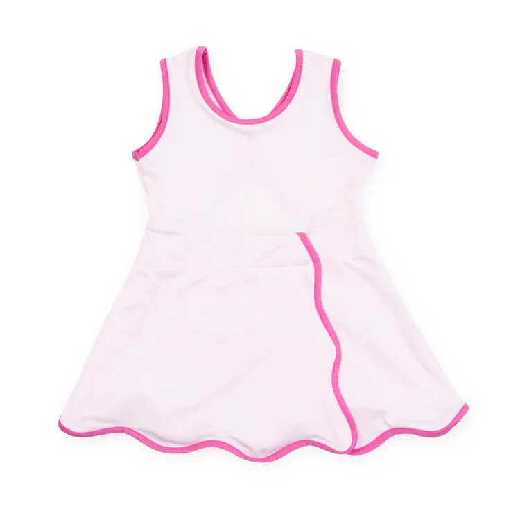 Taylor Performance Dress Cotton Candy Pink