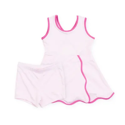 Taylor Performance Dress Cotton Candy Pink