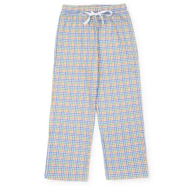 Beckett Hangout Pant Harvest Gingham