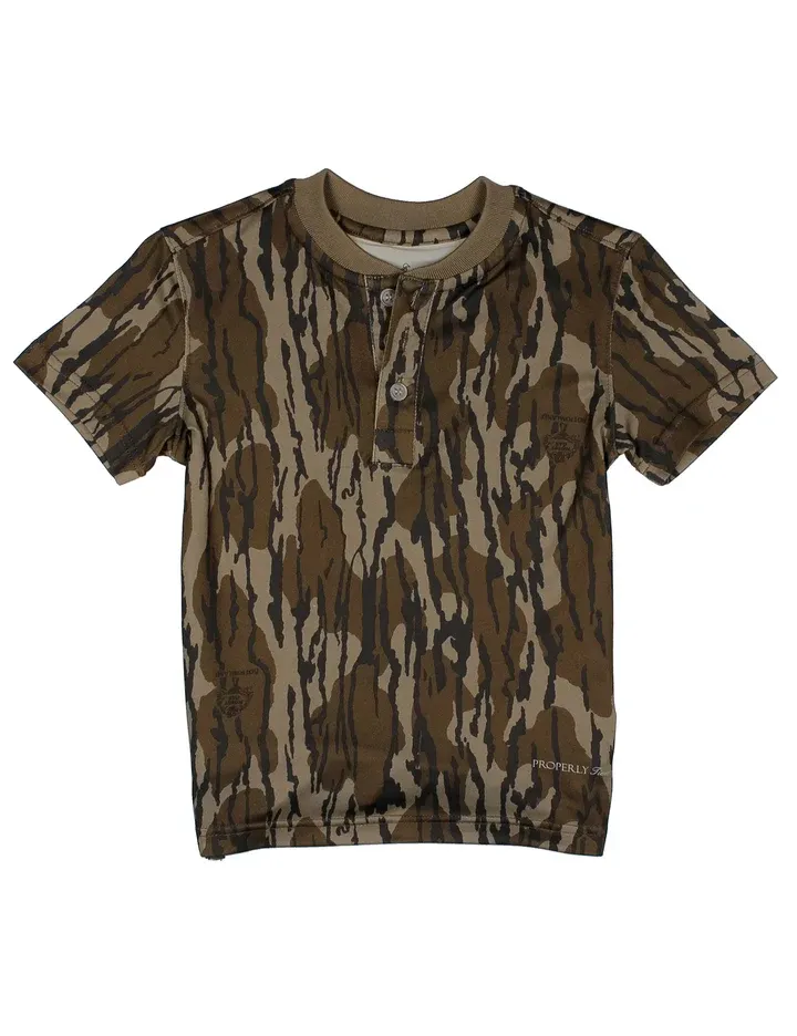 Ravine Henley SS Mossy Oak Bottomland