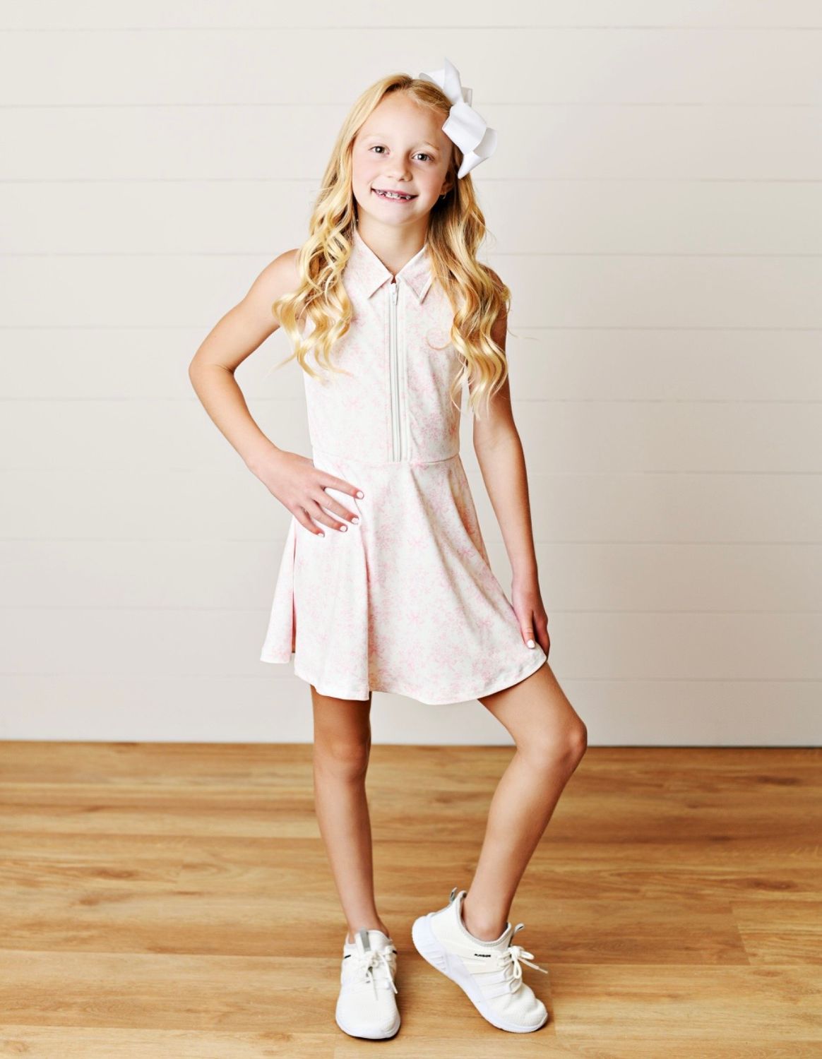 Pink Toile Tennis Dress