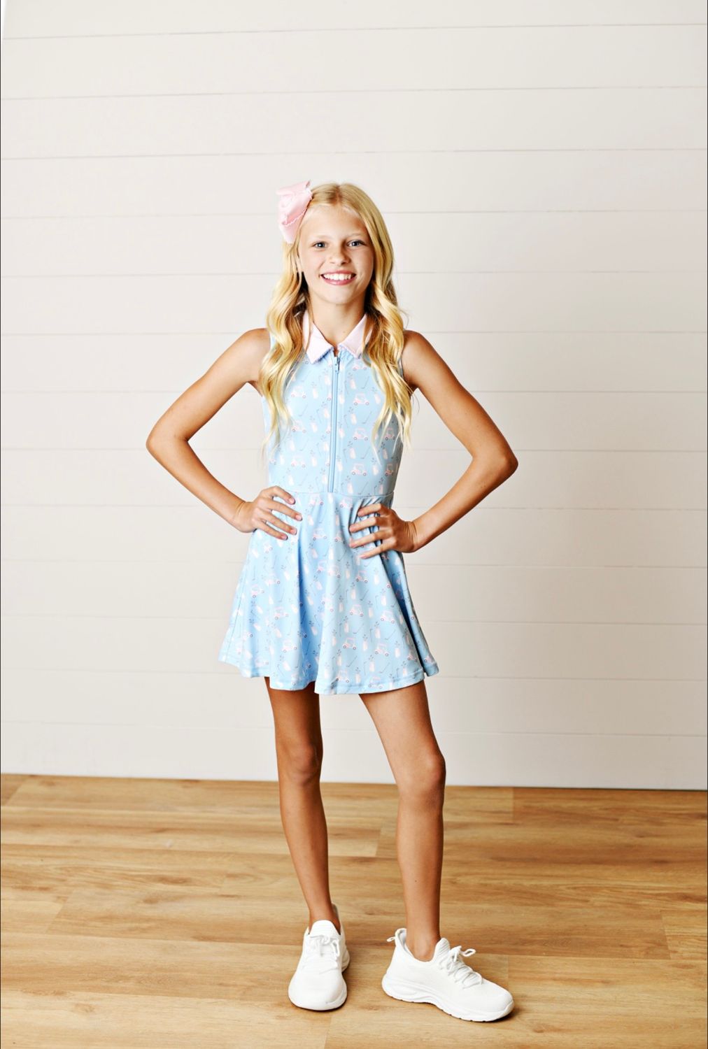 Blue Fairway Dress