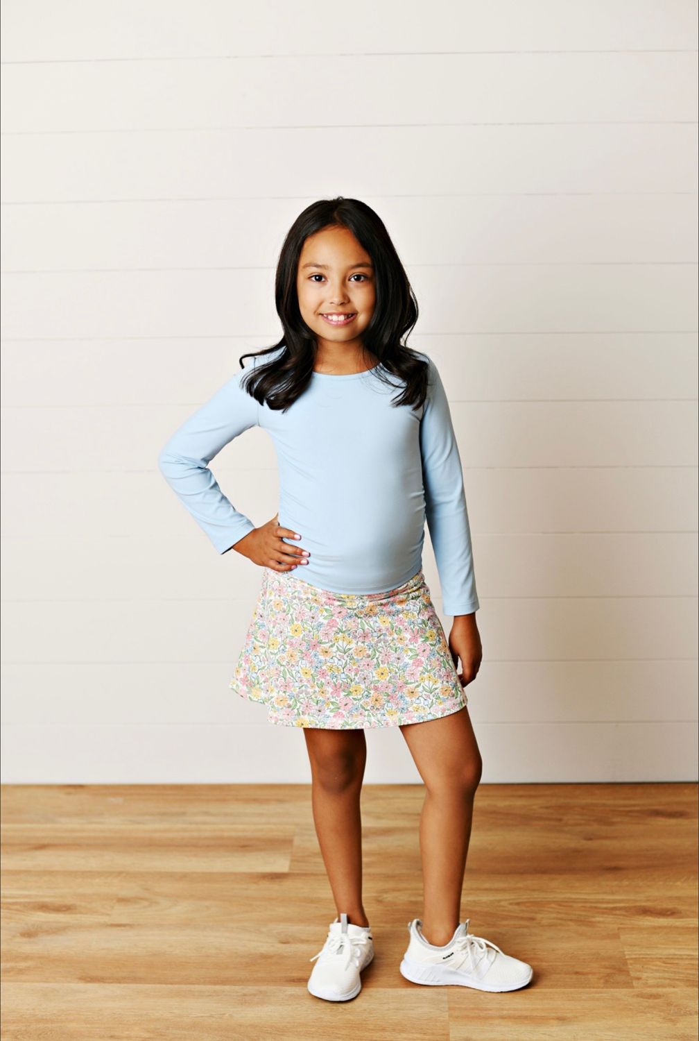 Ocean Blue Ruched Top