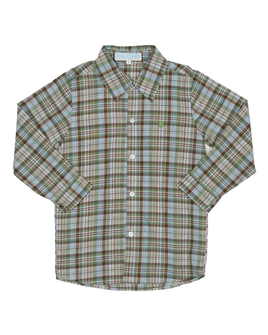 William Greenbriar Plaid Oxford