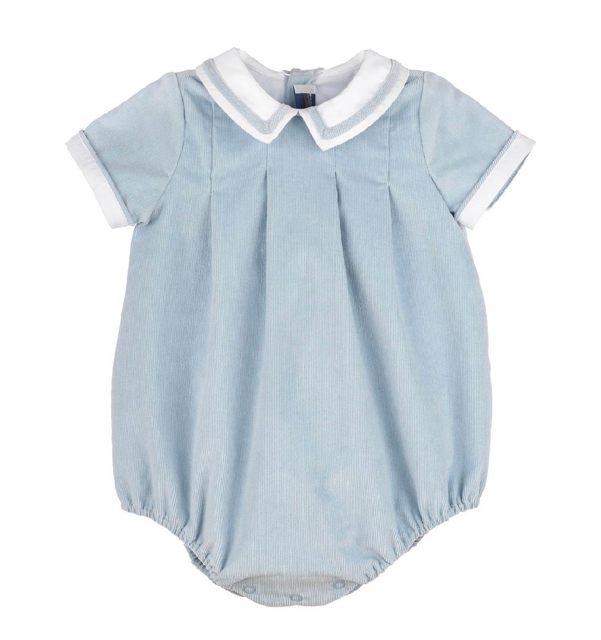 Blue Vintage Cords Boy Bubble