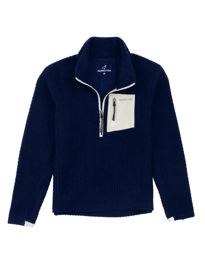 Navy Yukon Pullover