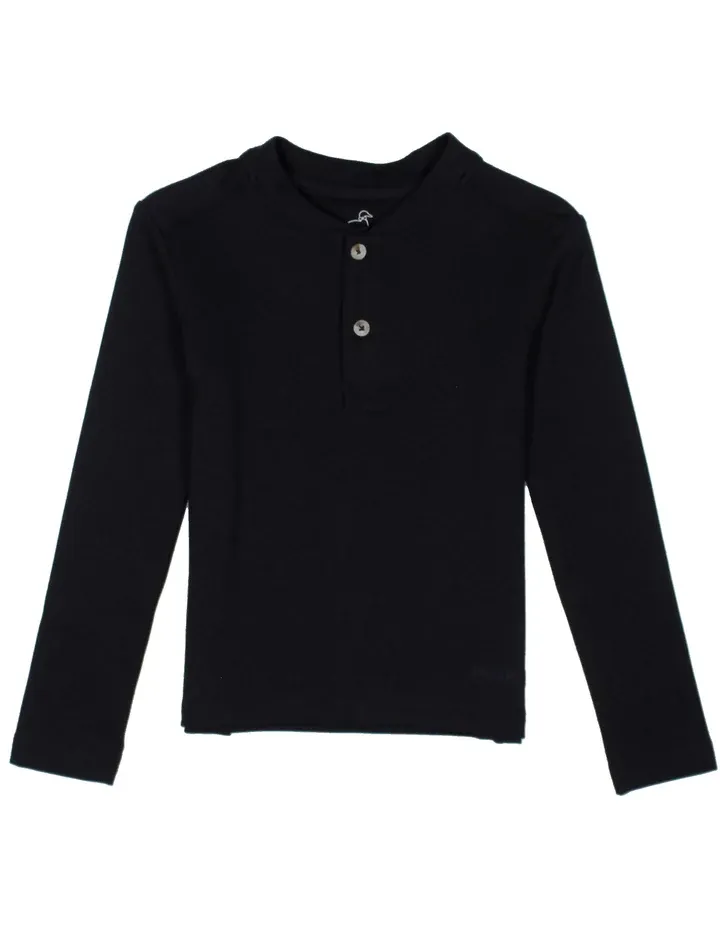 Shoreline Henley LS Midnight
