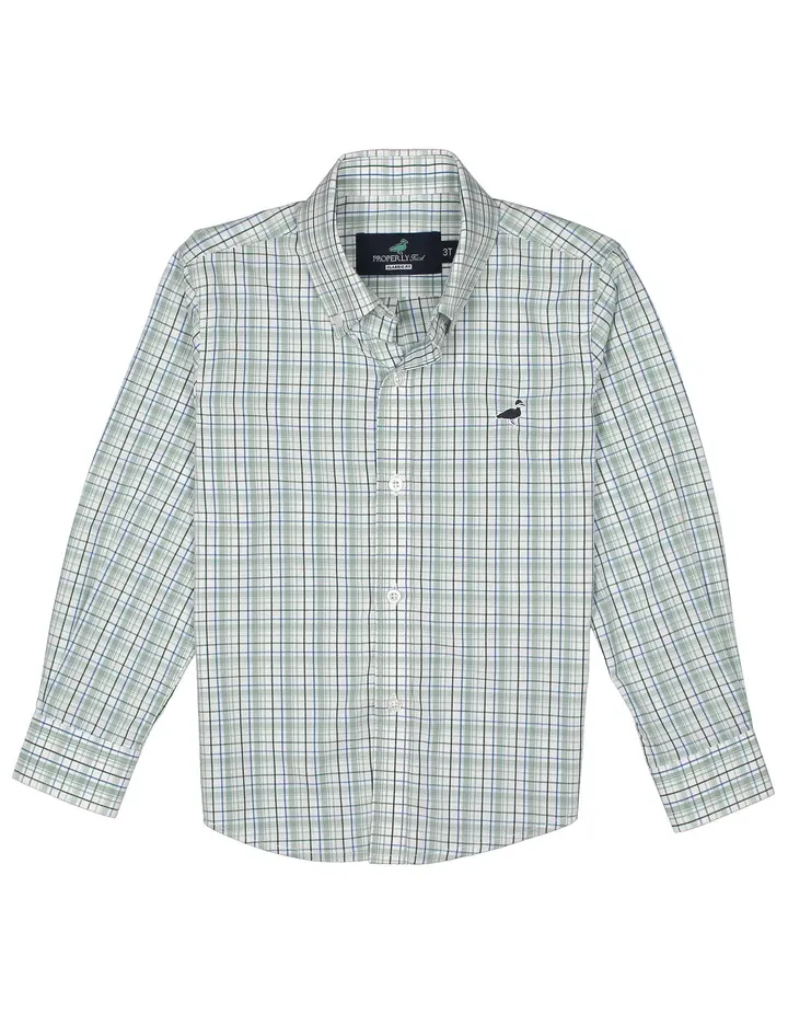Seasonal Sportshirt Sage Stream