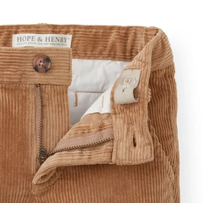 Medium Brown Organic Corduroy Pant