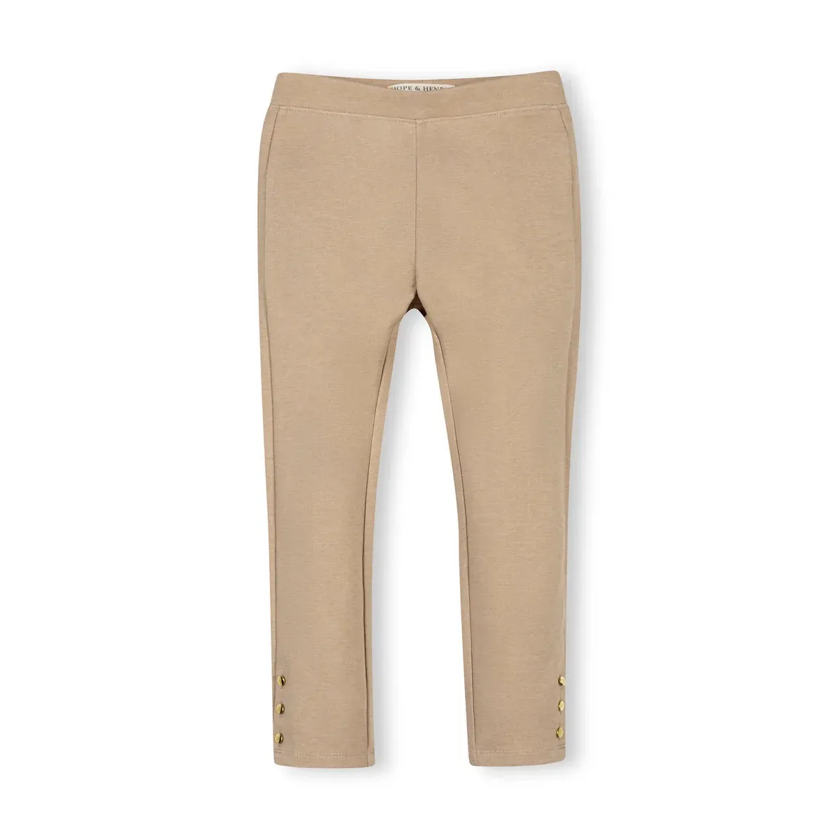 Button Cuff Ponte Pant