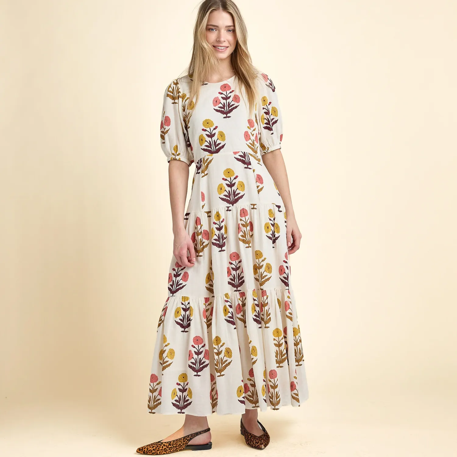 Harvest Dandelion Parker Dress