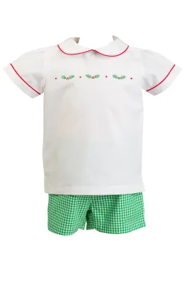 Carol Christmas SS Short Set