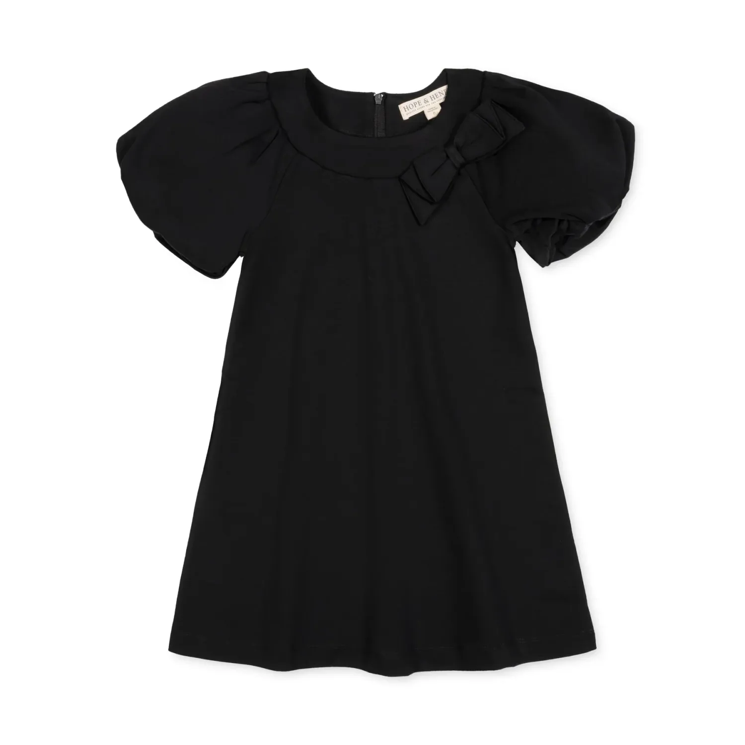Bubble Sleeve Ponte Dress