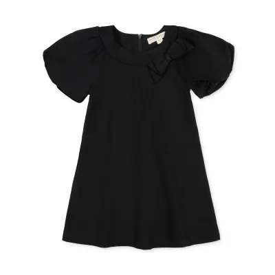 Bubble Sleeve Ponte Dress
