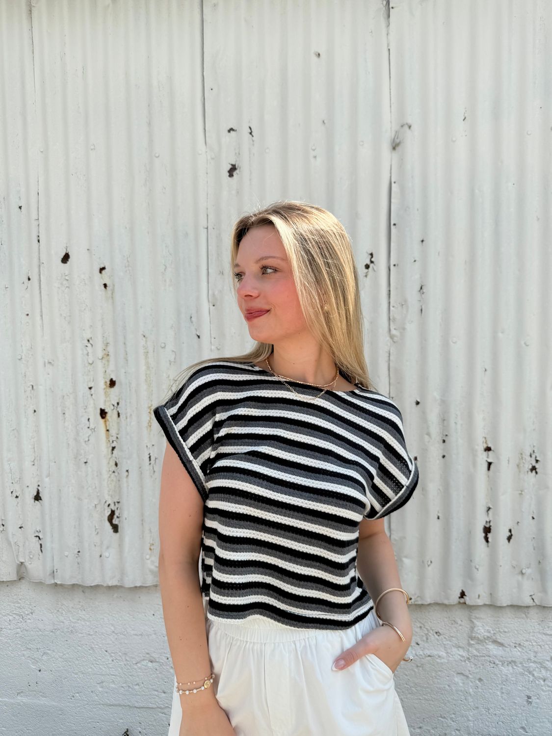 The Sadie Striped Top