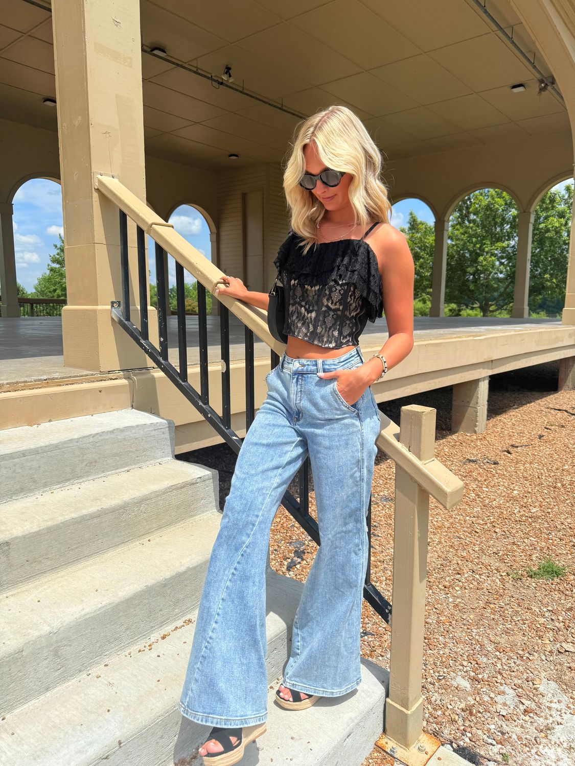 The Wembley Stadium Wide Leg Jeans