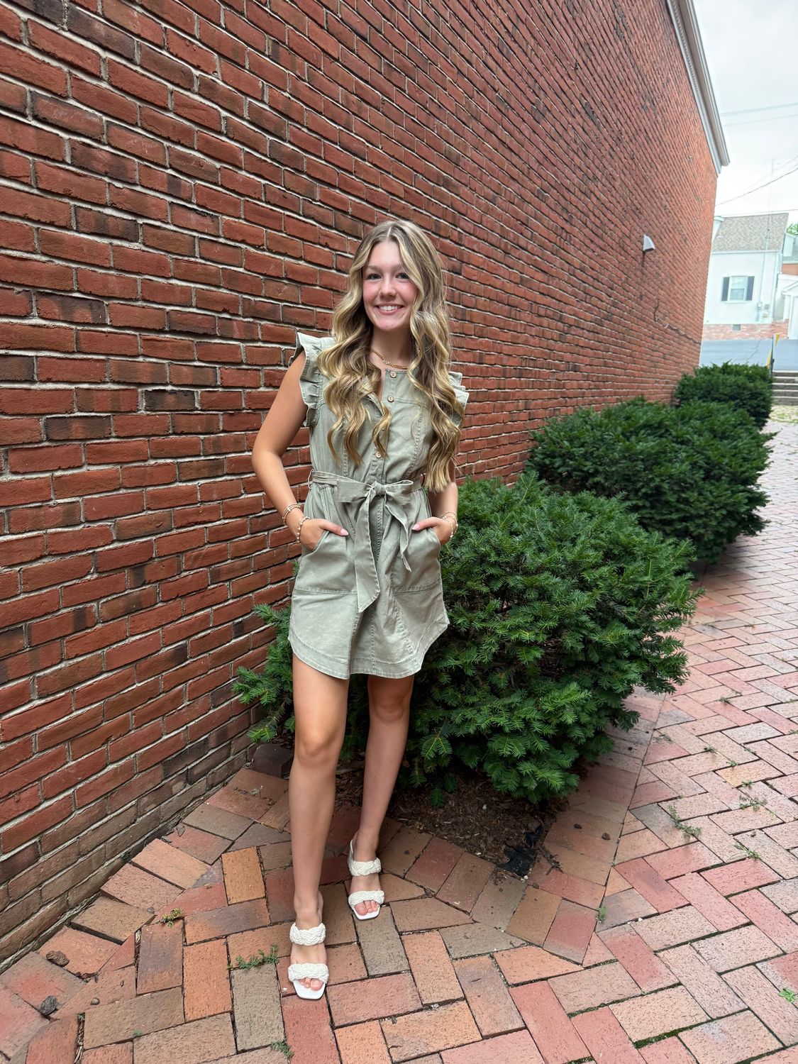 Aurelle Tie-Front Dress