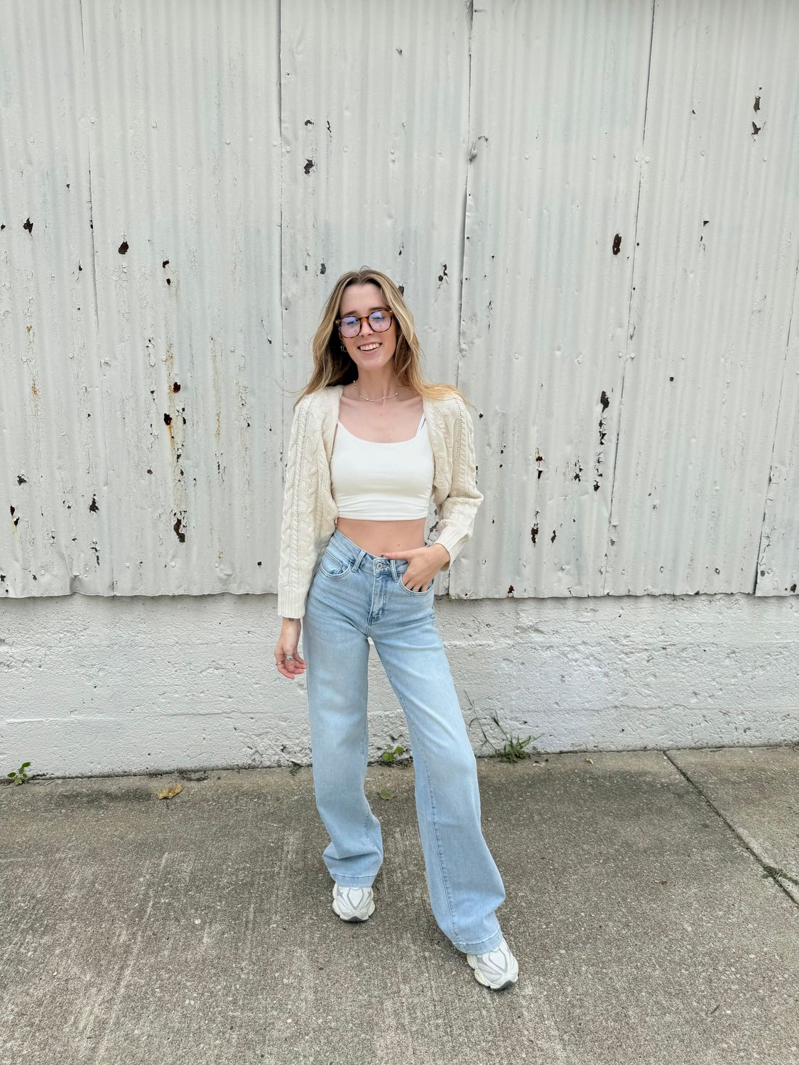 Weekday Wide Leg Jeans