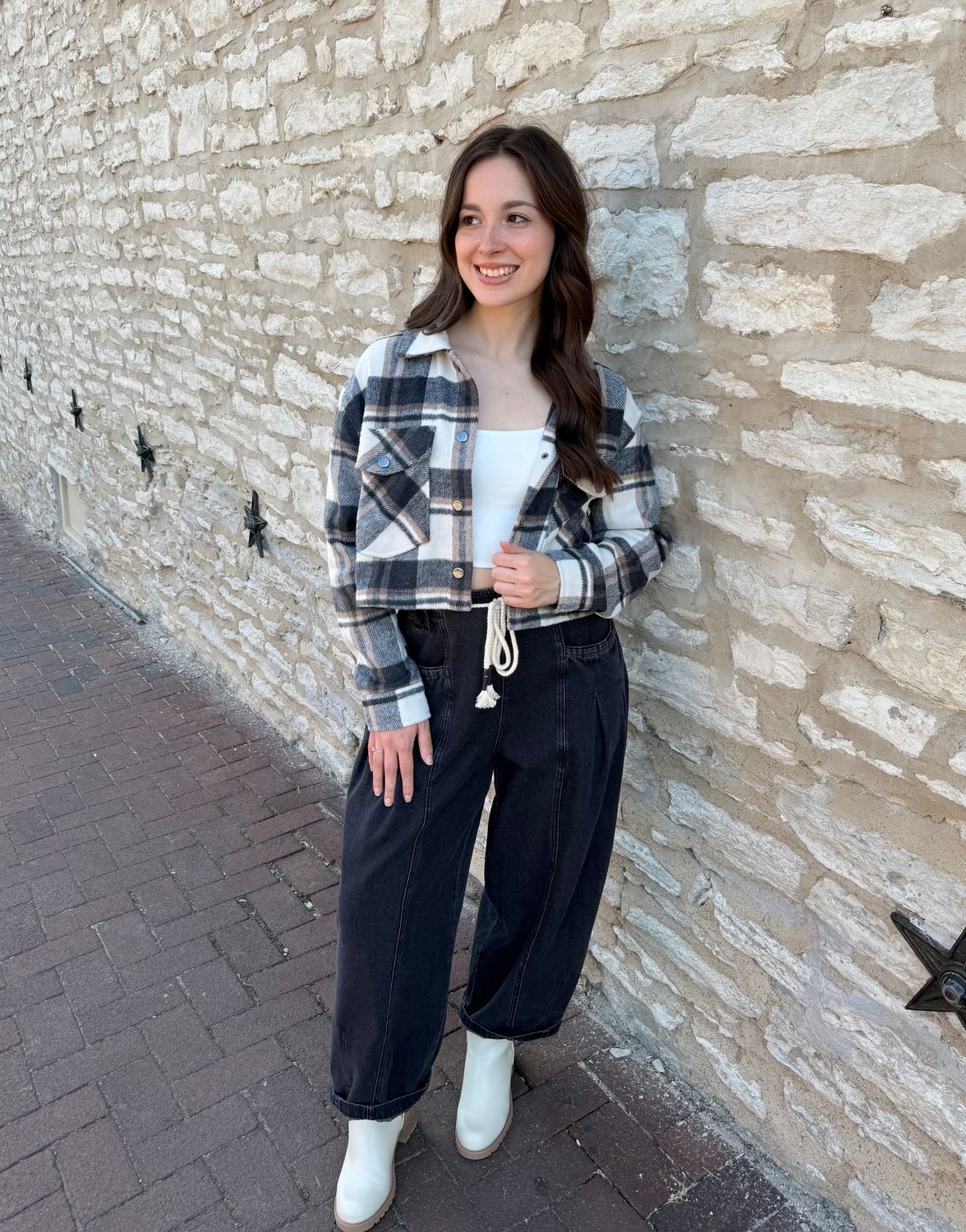 Mocha Latte Flannel Jacket