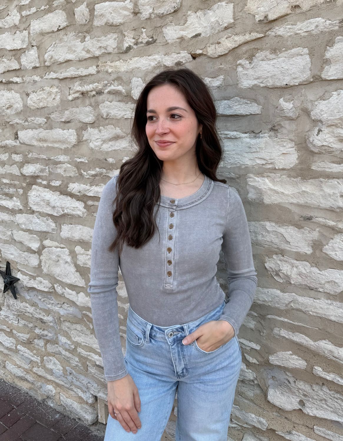 Hayride Henley Top