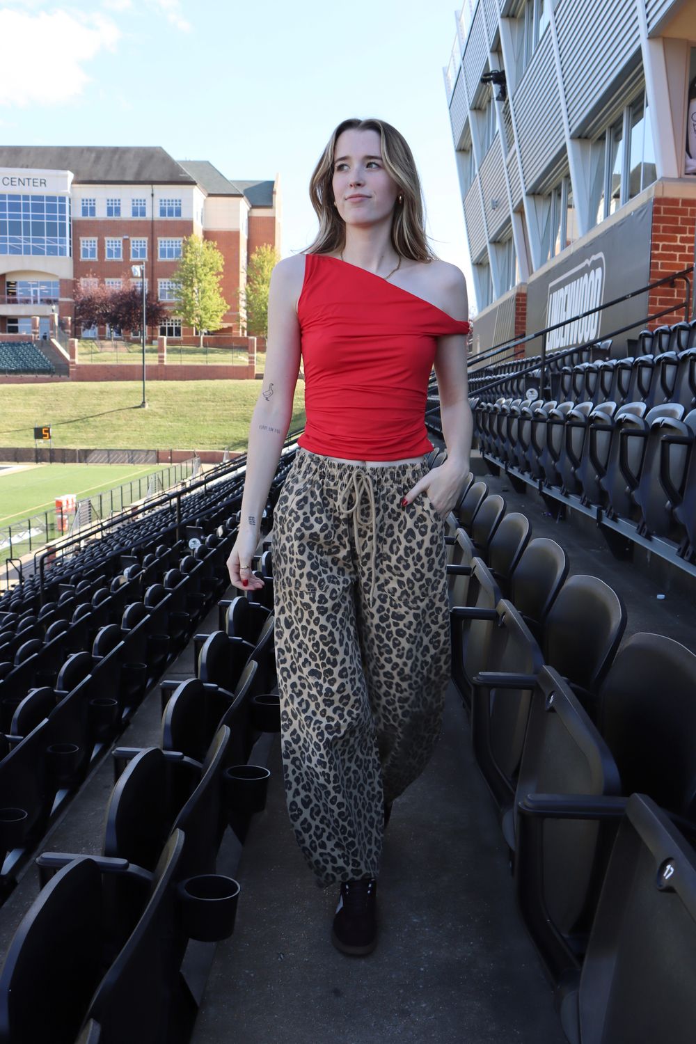 The Sideline Leopard Pants