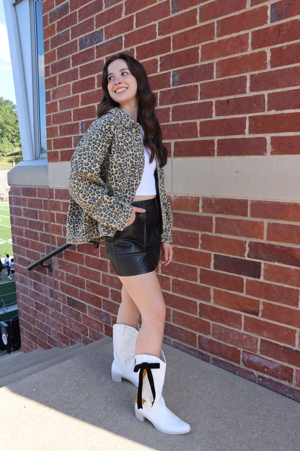 The MVP Leather Skirt