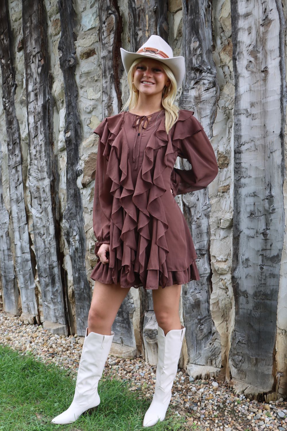 The Riley Ruffle Dress