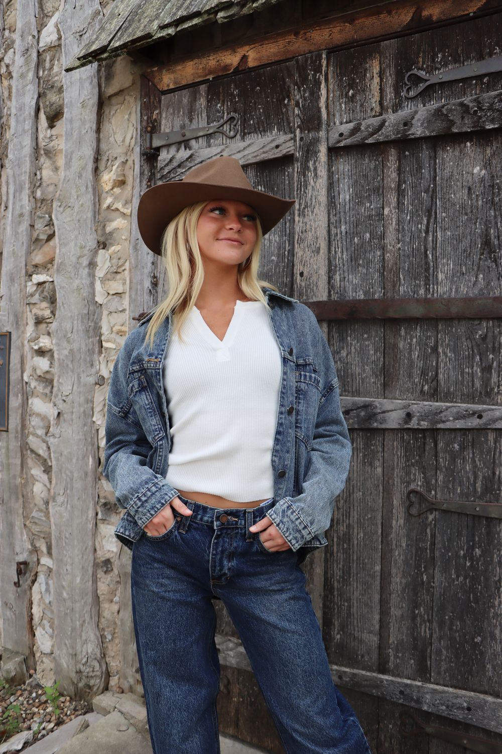 The Willa White Long Sleeve