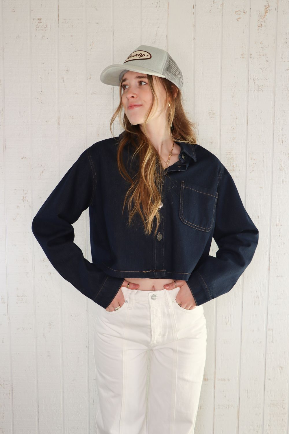 Nantucket Denim Top