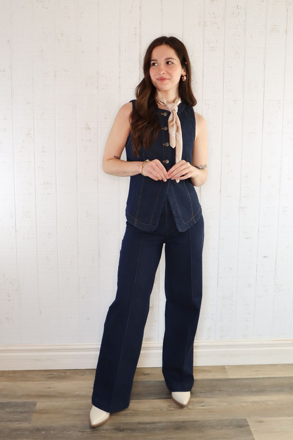 Coastal Chic Denim Pants