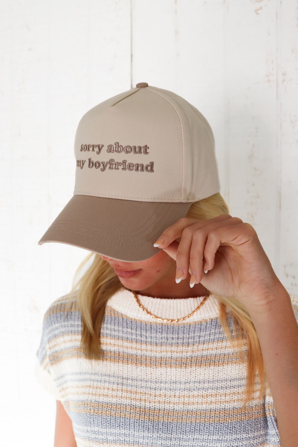 “Sorry About My Boyfriend” Hat