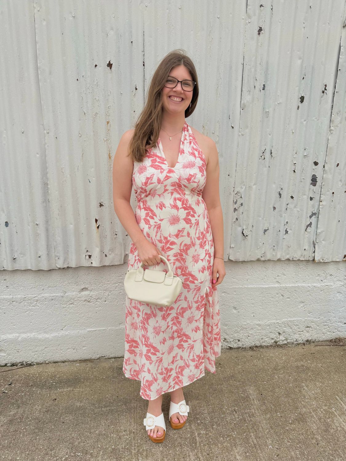 The Hibiscus Halter Dress